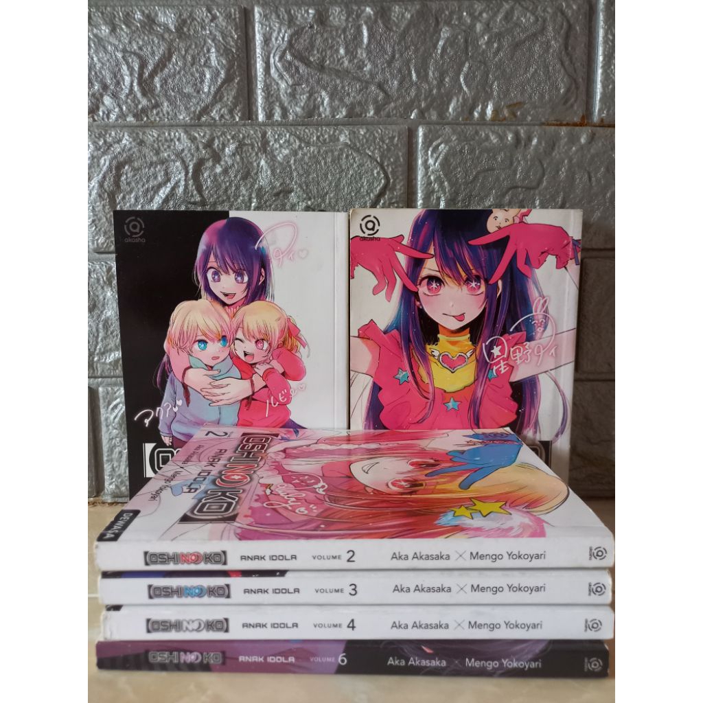 Oshi No Ko||Manga||Bahasa Indonesia||Preloved||Vol 1,2,3,4,6,7