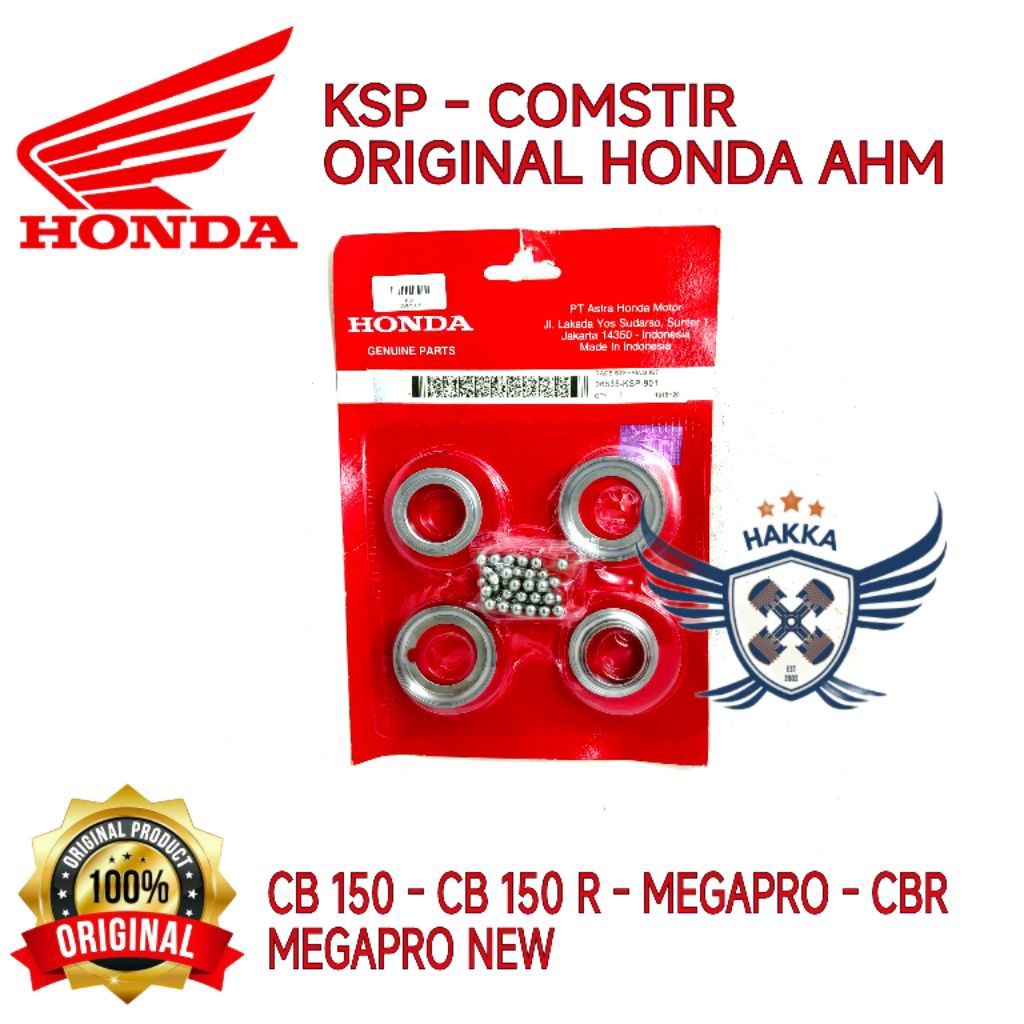 KSP ORIGINAL COMSTIR HONDA MEGAPRO NEW, ORIGINAL KOMSTIR HONDA CBR 150 OLD, ORIGINAL KOMSTIR HONDA C