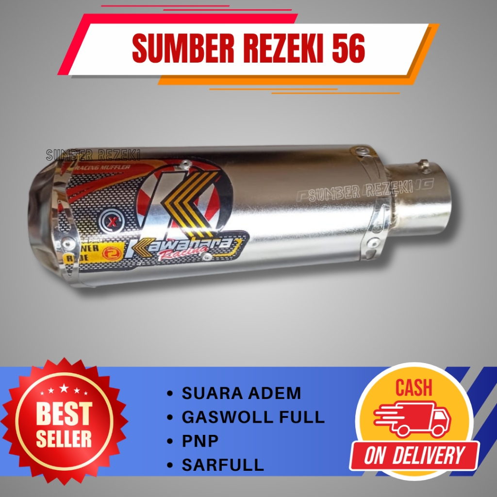 KNALPOT KAWAHARA BEAT KARBU BEAT FI BEAT ESP BEAT STREET BEAT DELUXE SCOOPY GENIO