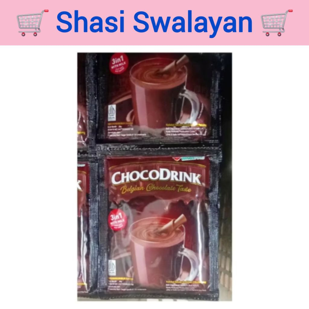 

Chocodrink Belgian Chocolate Renteng 10 Sachet
