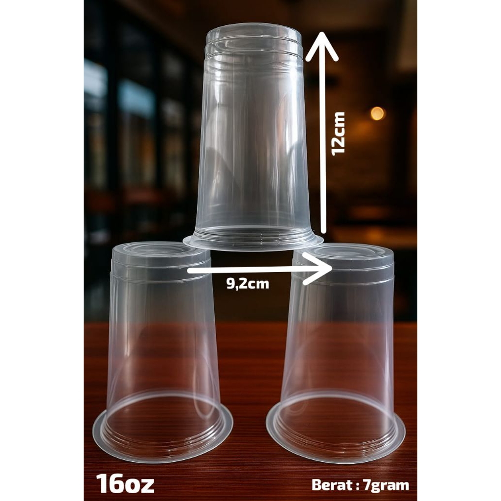 Cup gelas 16oz
