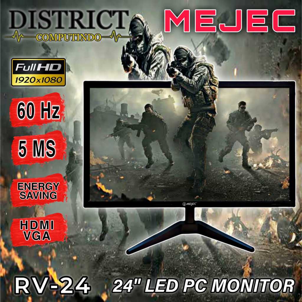 LED MONITOR 24 INCH MEJEC RV-24 FULL HD