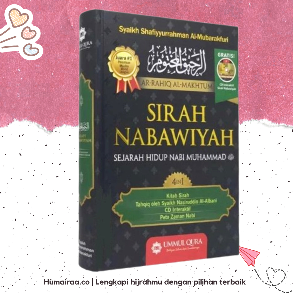 Sirah Nabawiyah Cover Hitam Ummul Quro  100% ORIGINAL TANPA RAGU Buku bacaan kitab agama islam sesua