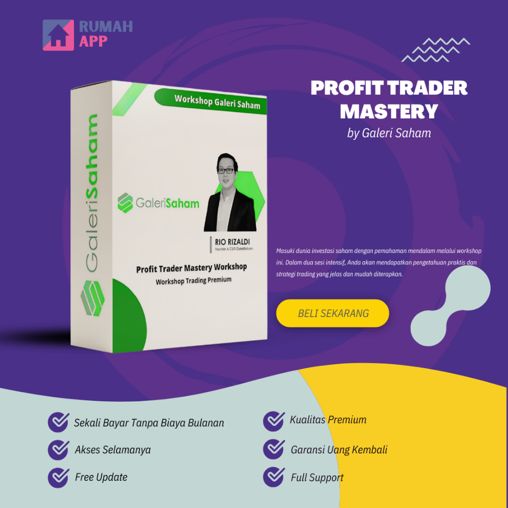 Profit Trader Mastery Workshop by Galeri Saham | Jadilah Ahli Trading Premium