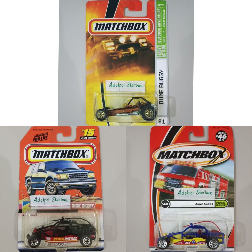 matchbox dune buggy beach patrol 15 ready for action outdoor adventure highly detailed 4x4 canyon we