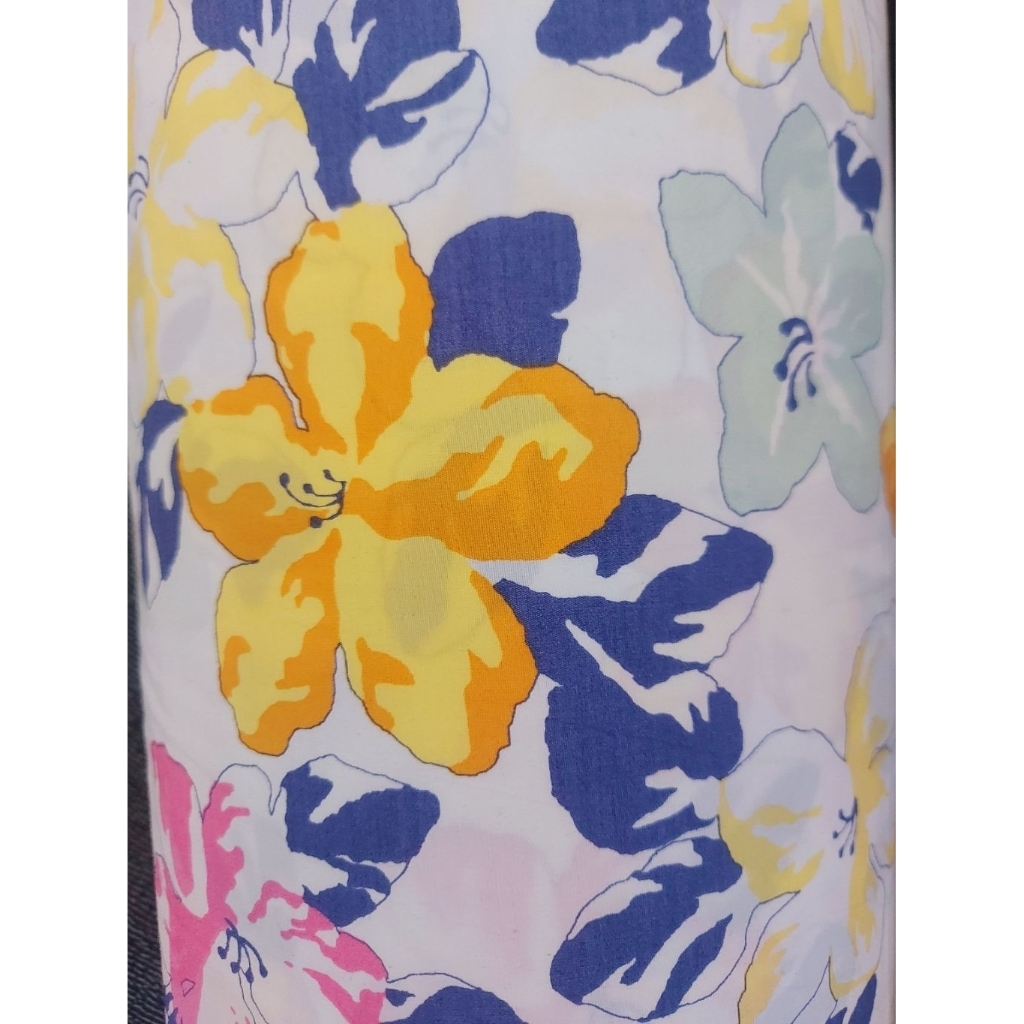 kain katun poplin premium  - kain katun poplin motif bunga  - kain katun poplin shirt - katun poplin