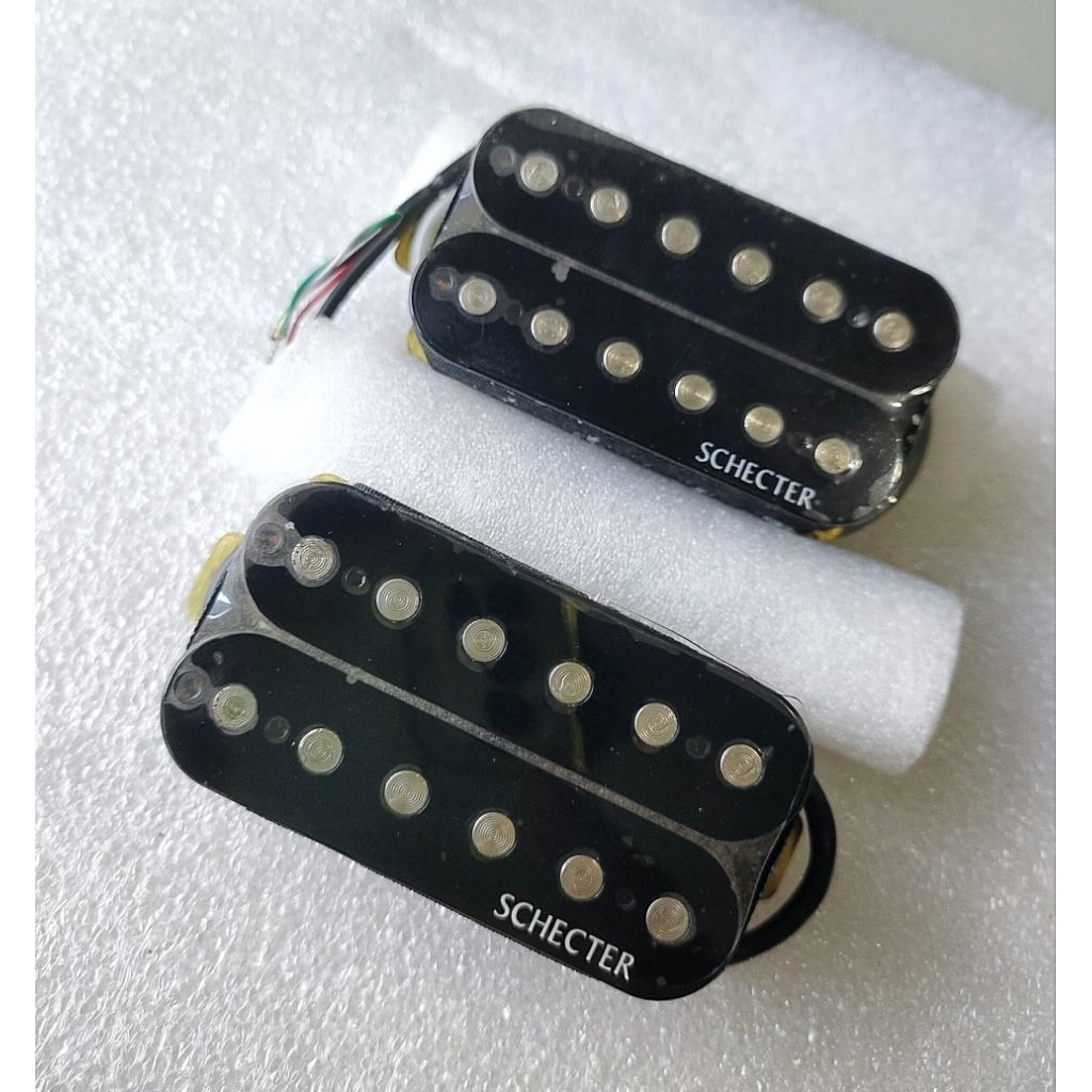 Pickup Gitar Schecter logo 6 string Original