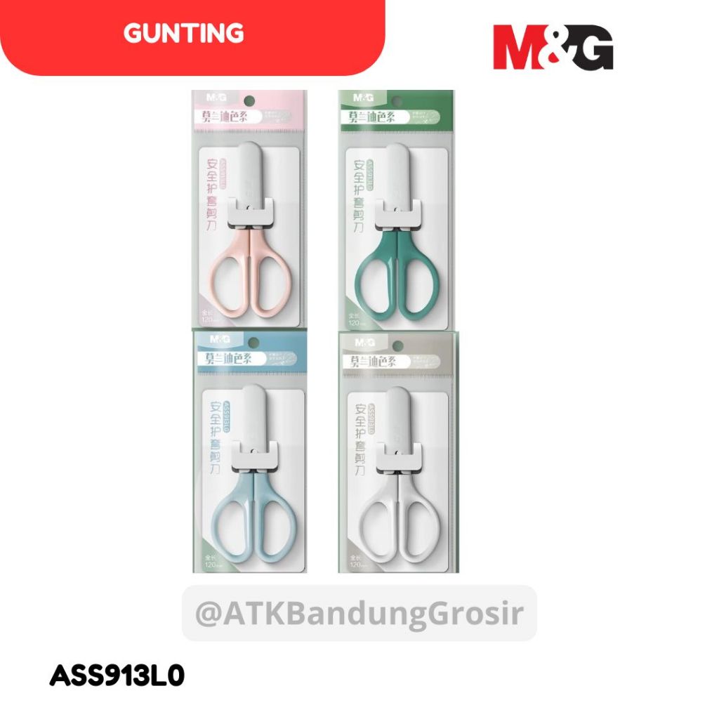 

Gunting M&G Stainless Steel Pemotong Berbahan Besi Dengan Pengaman Morandi #ASS913L0 - SATUAN