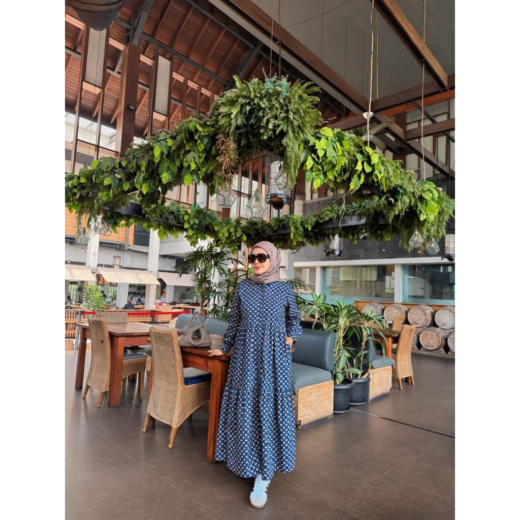 Midi Dress by Korina✔️Ready Nicky Midi Dress by Korina, midi dress by korina, midi korina, midi moti