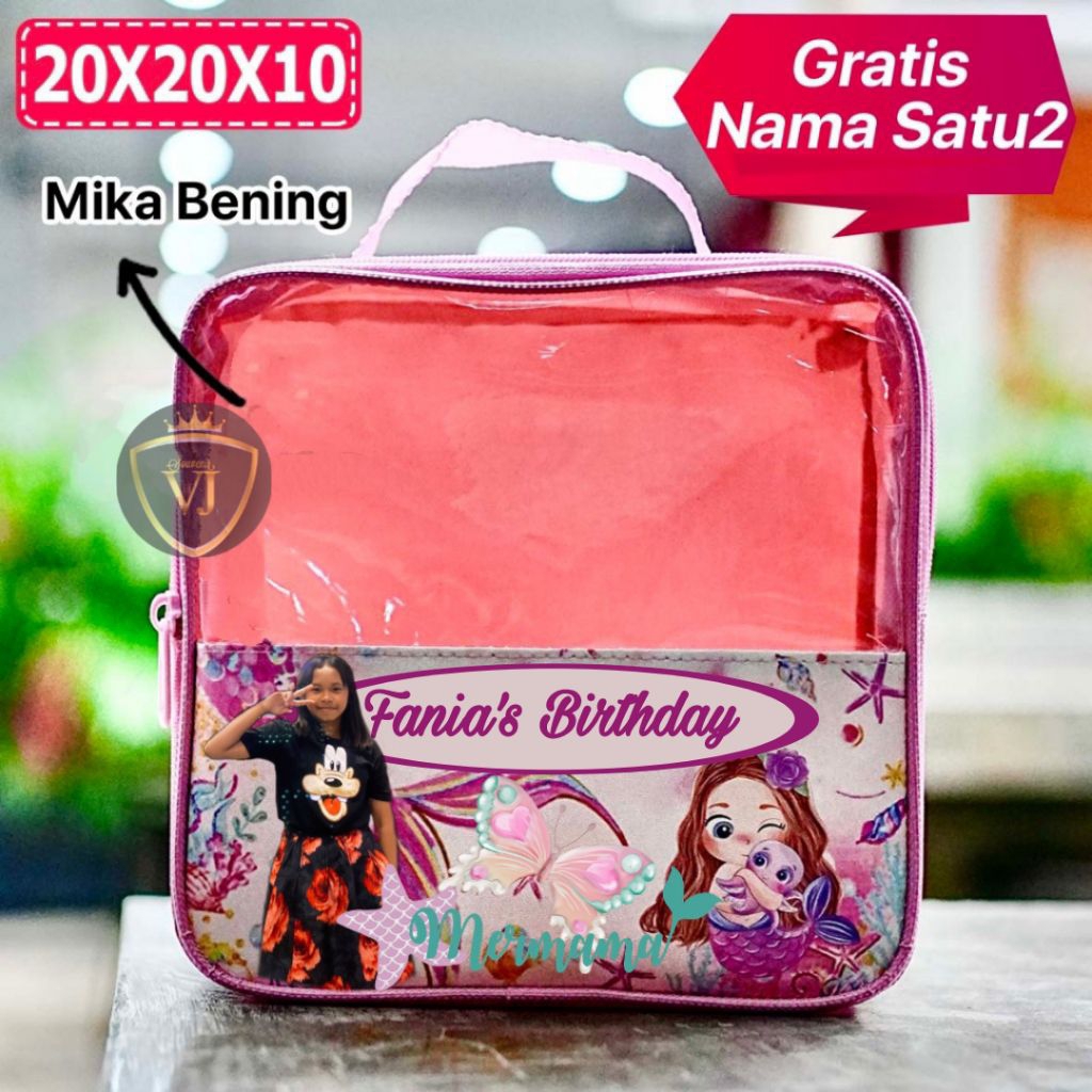 

Tas Snack Tas Souvenir ultah Kotak mika mix