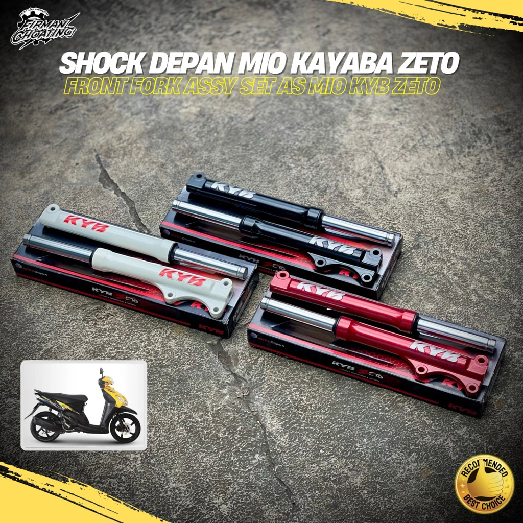 SHOCK DEPAN MIO KYB ZETO FORNT SHOCK SET AS MIO KAYABA ZETO ORIGINAL