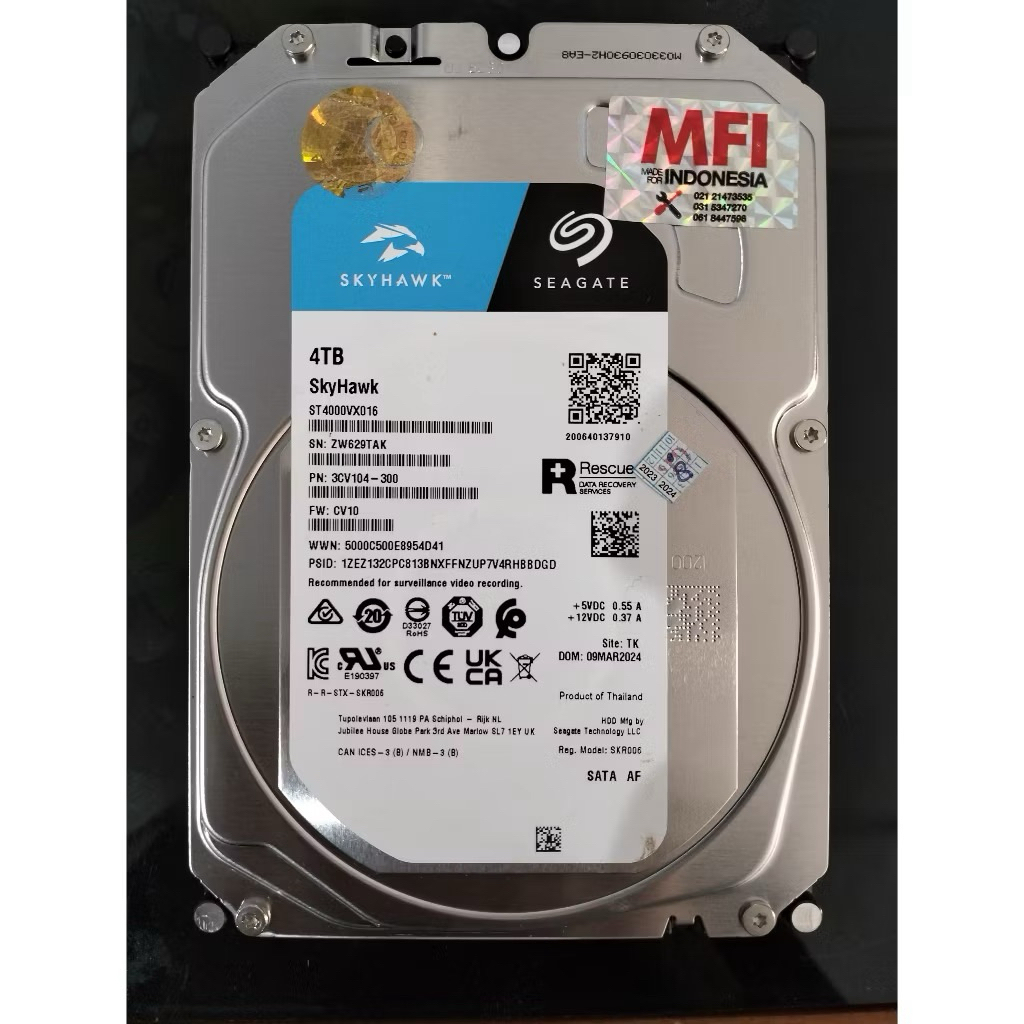 HDD 4TB Seagate Skyhawk MFI hardisk