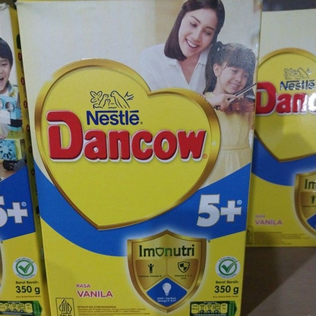 

Nestle Dancow 5+ Nutritods Usia 5-7 Tahun Rasa Madu 350 Gram Box