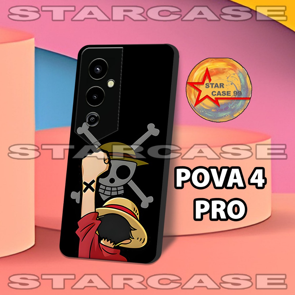 Softcase karet tecno pova 4 pro/S36/Motif anime/casing tecno pova 4 pro/case hp tecno pova 4 pro