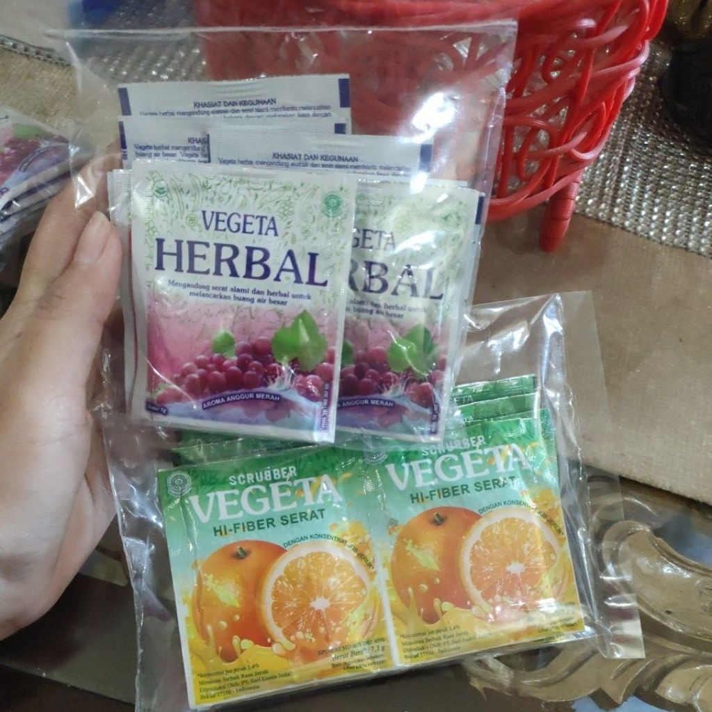 

VEGETA HERBAL 1 PACK ISI 10PCS