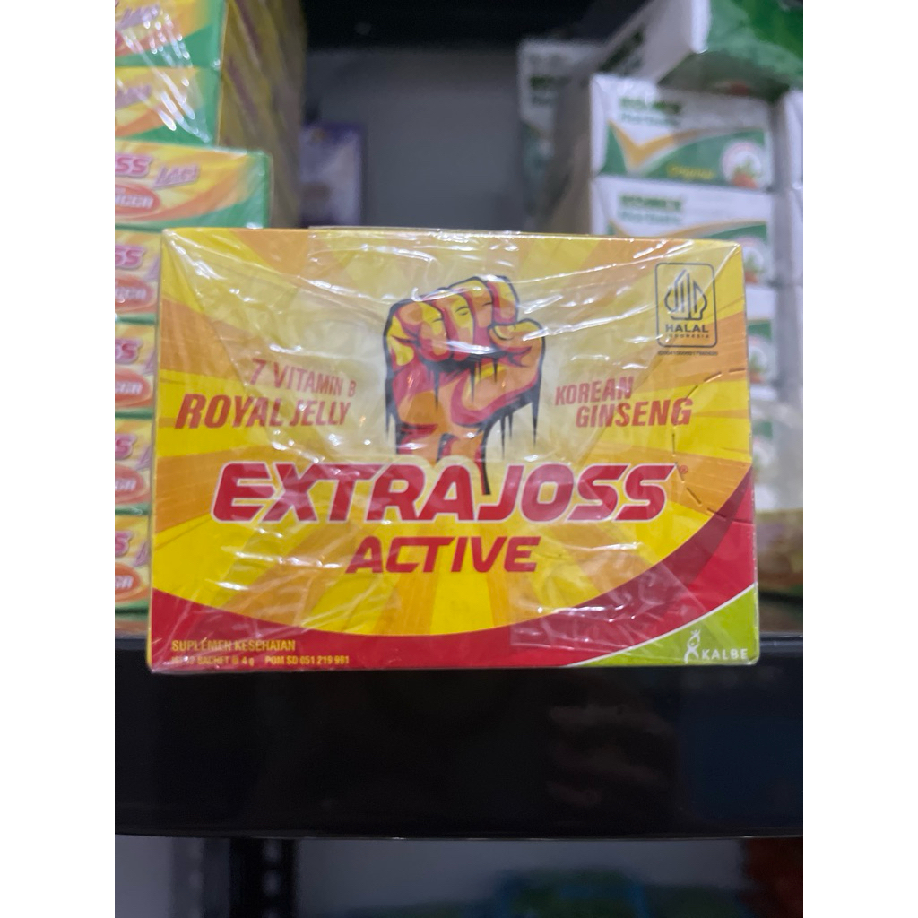 

Extra Joss Active isi 12 Sachet