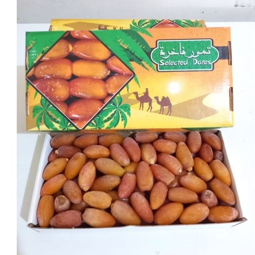 

(Wajib Instant) Kurma Ruthob 1 Kg || Kurma Ruthab Libya || Kemasan Kotak Seperti Gambar