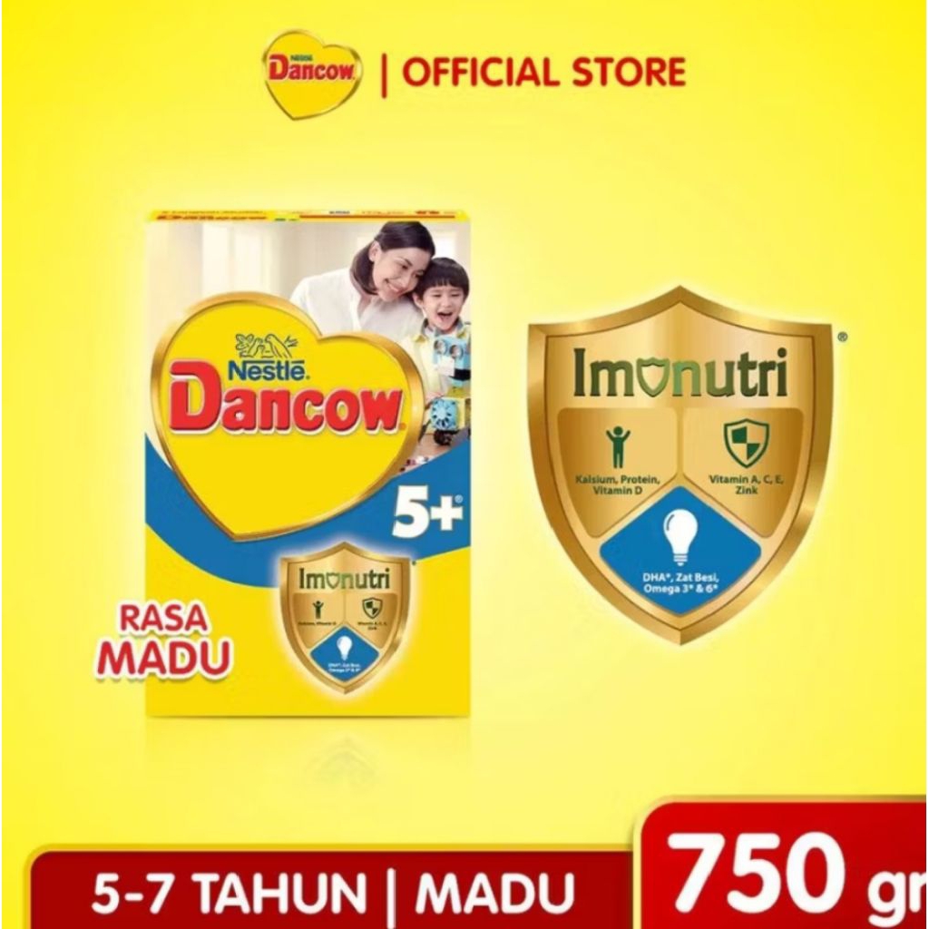 

Dancow 5+ madu 750 gr