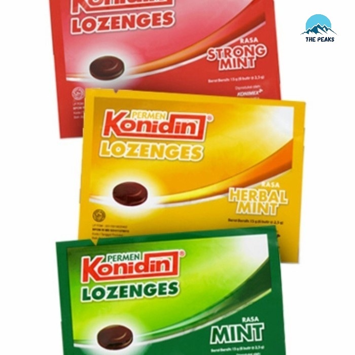 

(The Peaks) Konidin Lozenges - Permen Mint - 15gr
