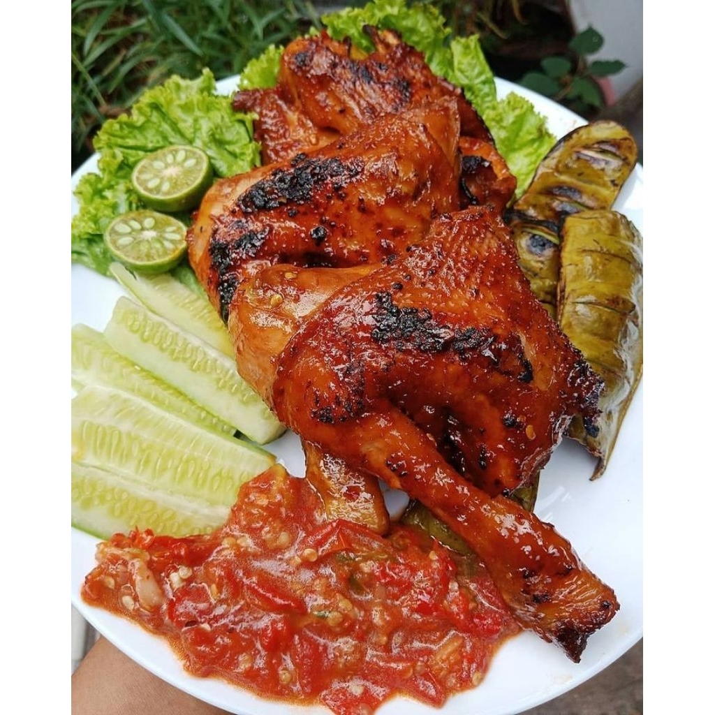 

Ayam Bakar Taliwang 1 potong dada utuh/paha utuh
