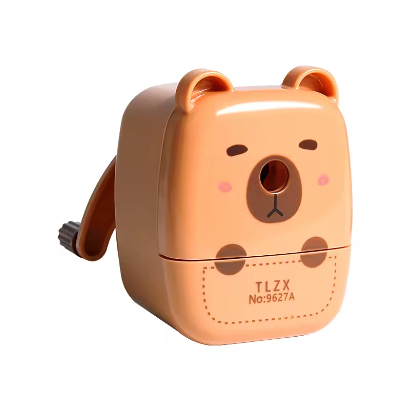 

[cod bisa] rautan pensil putar karakter peraut pensil cute sharpener