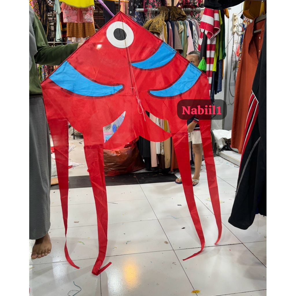 layangan ikan layangan kain layangan karakter