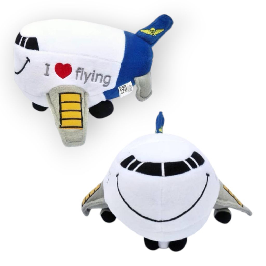 BONEKA PESAWAT GARUDA INDONESIA, LION AIR, WINGS AIR, BATIK AIR, NAM AIR, EMIRATES, QATAR, I LOVE FL