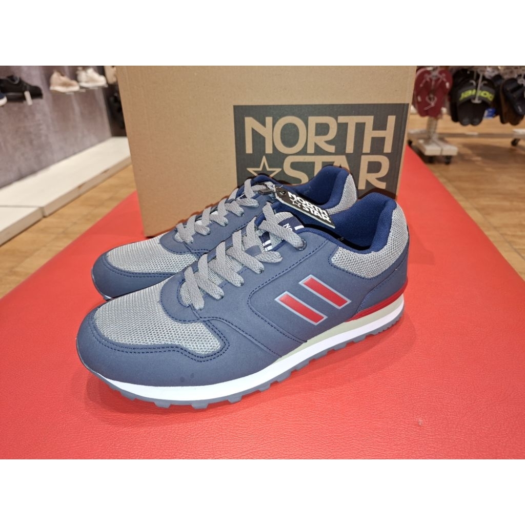 BATA Sepatu Sneakers Pria North Star Green Original 889_7133