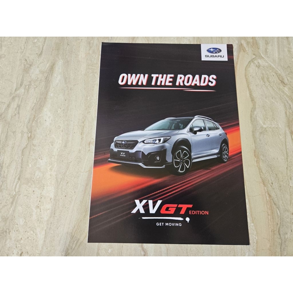 

brosur katalog mobil subaru xv gt edition 2022 leaflet malaysia
