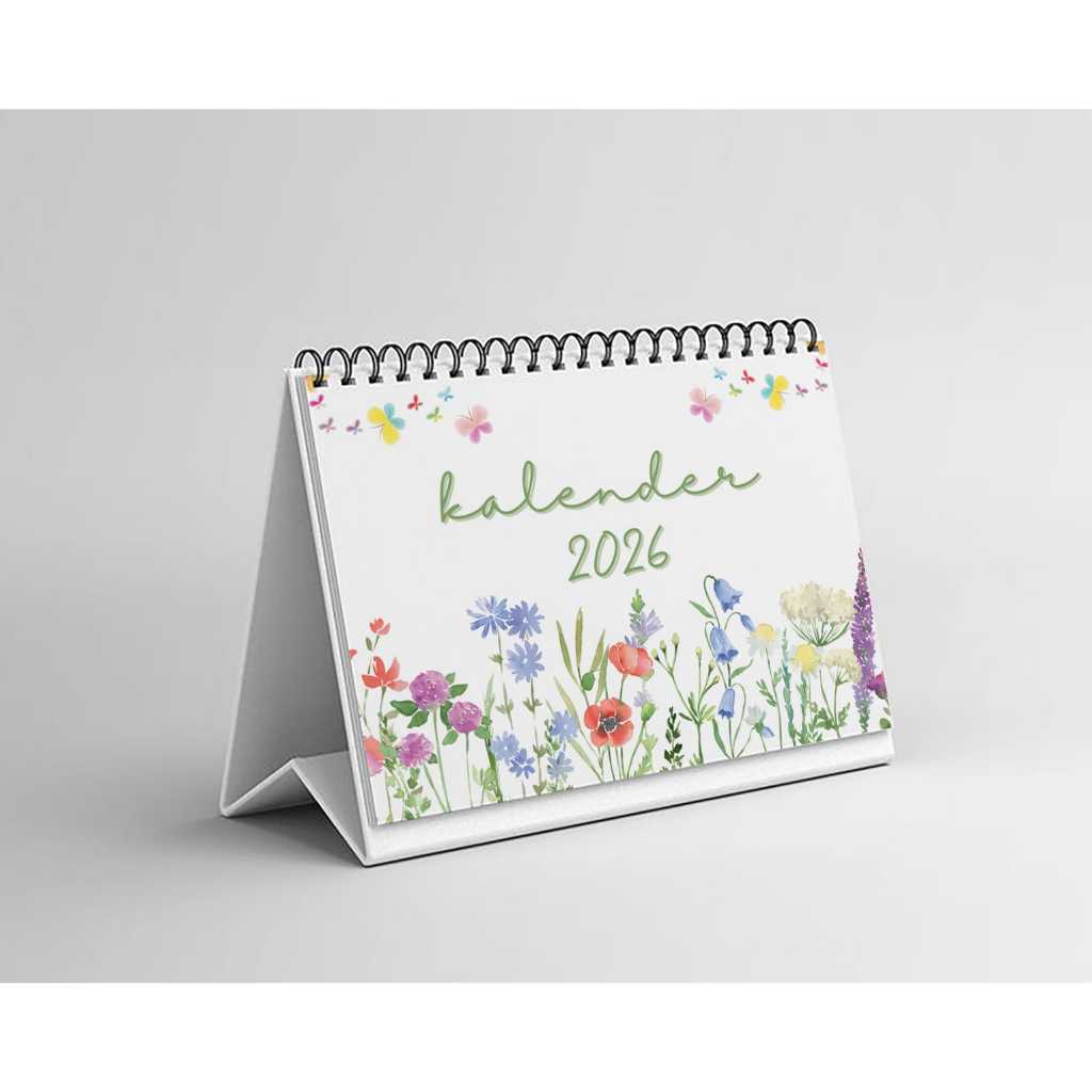 

Calendar Meja A6 2026 #Cute - Ukuran A6 - Kalender Meja Aesthetic landscape
