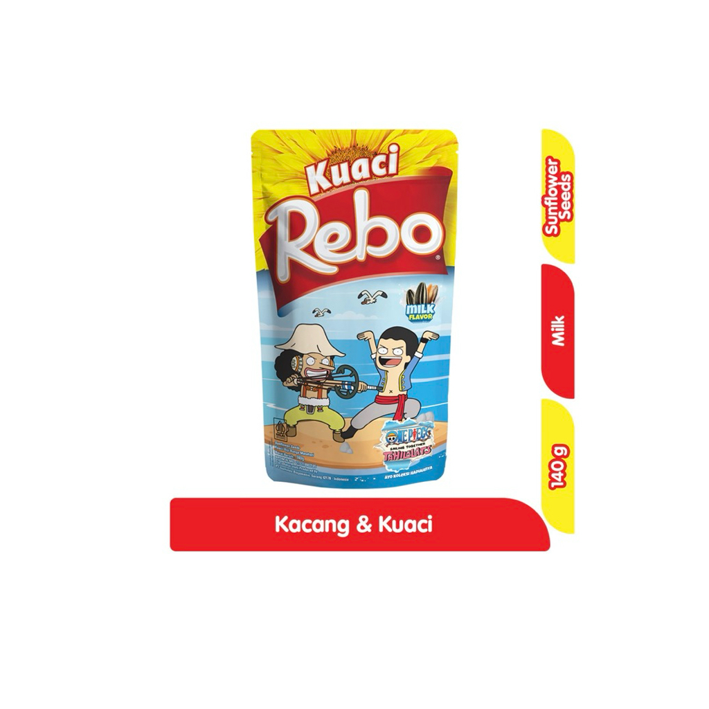 

REBO KUACI BIJI BUNGA MATAHARI MILK 140 gram