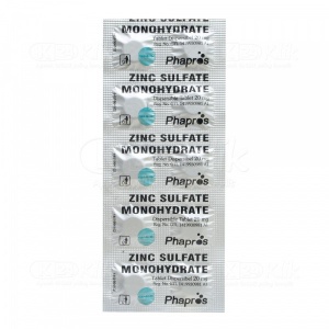 Zinc Sulfate 20 Mg Tablet