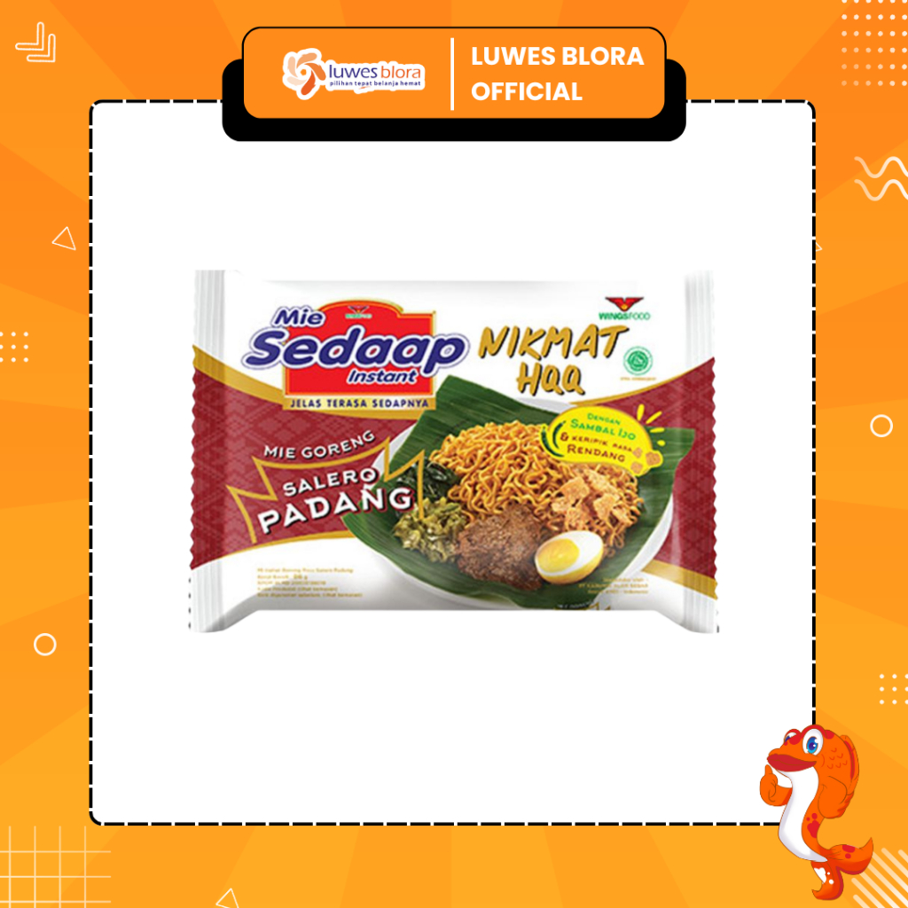 

Mie Sedaap Goreng Selero Padang 86gr
