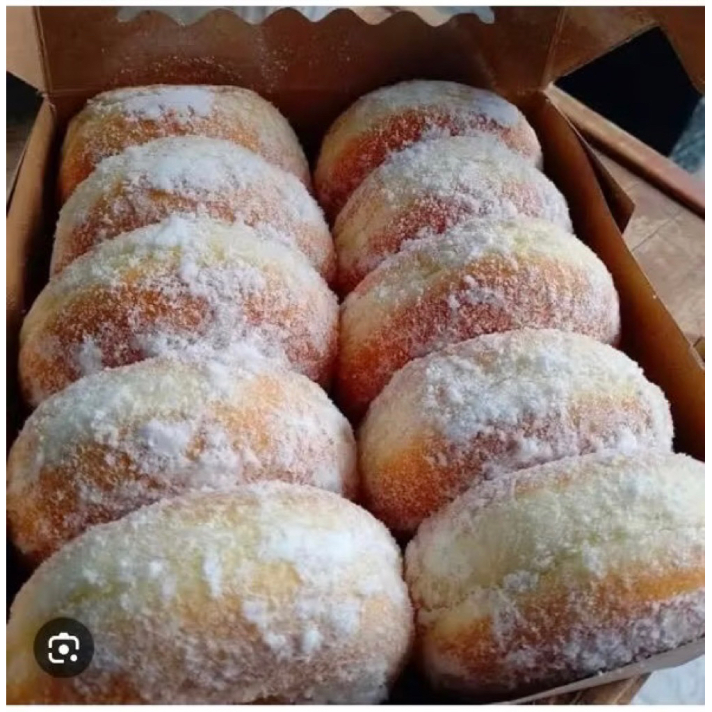 

DONAT SUSU GULA HALUS ISI 10pcs/DONAT JADUL GULA HALUS