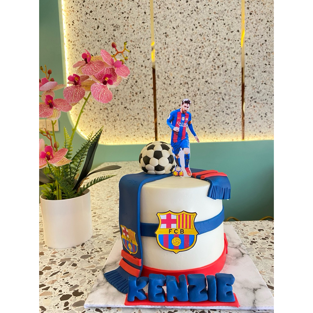 

custom kue ulangtahun tema bola