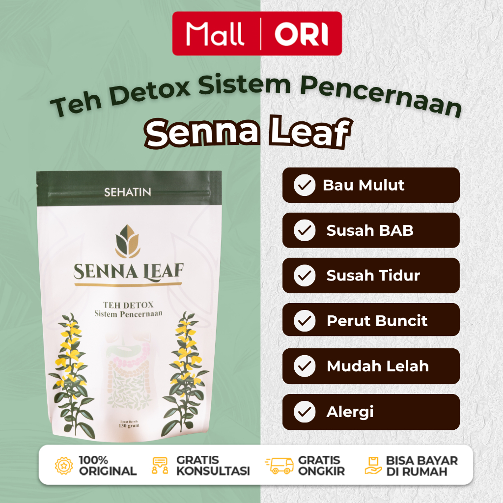 

Sehatin Teh Senna Leaf Detoks Sistem Pencernaan Diet Herbal