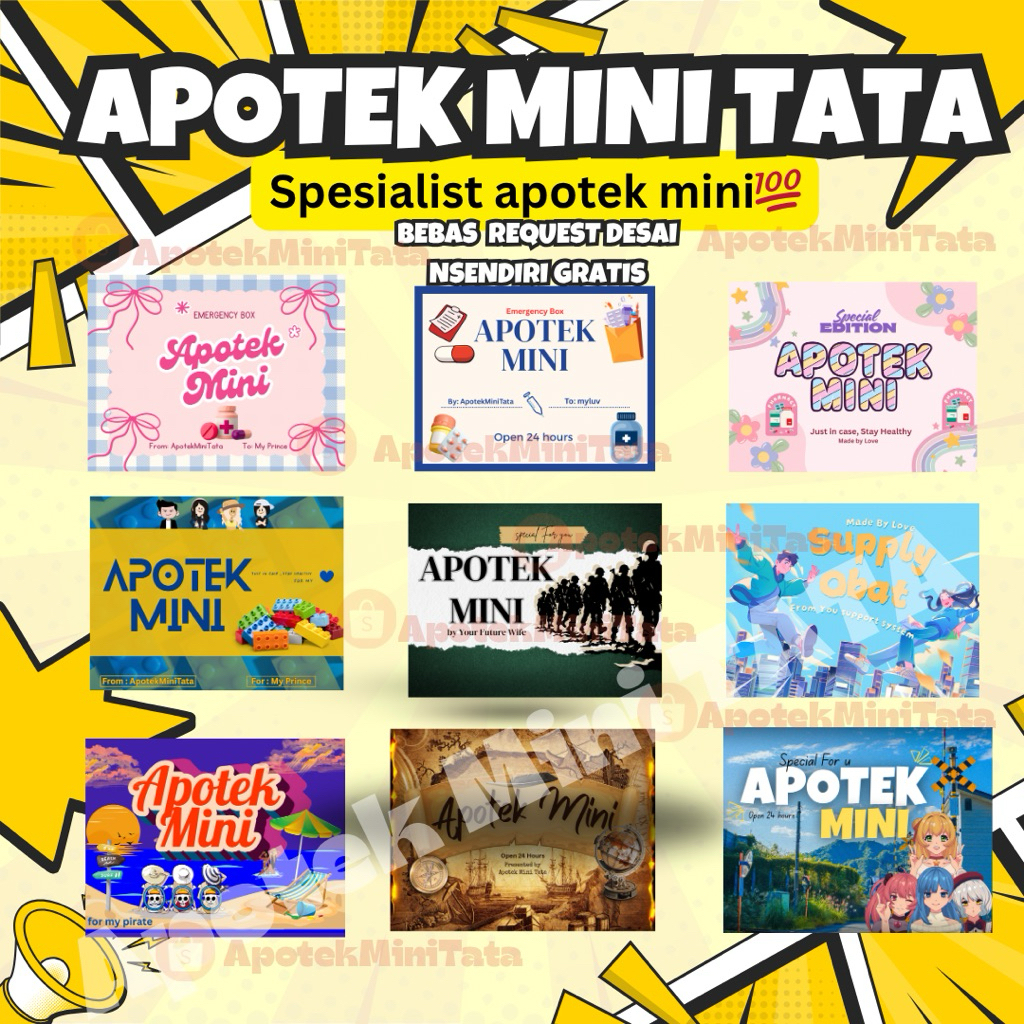 

HANYA BOX + STIKER DESAIN TANPA OBAT