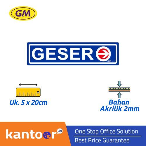 

GM LABEL GESER KIRI & GESER KANAN WARNA