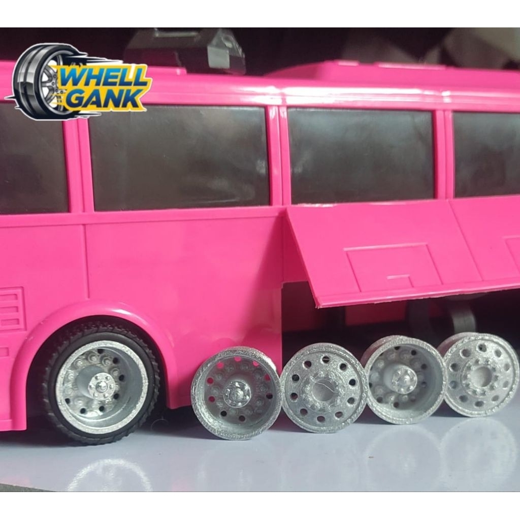 VELG ALCOA MINIATUR BUS RKC BAHAN BAGUS SKALA 1:35 DOUBLE DAN TRONTON