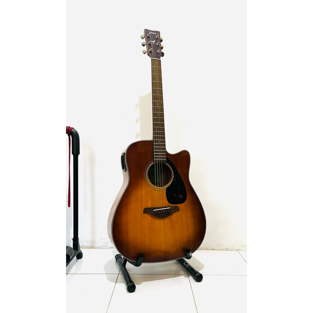 Gitar YAMAHA FGX800C Top Solid Original