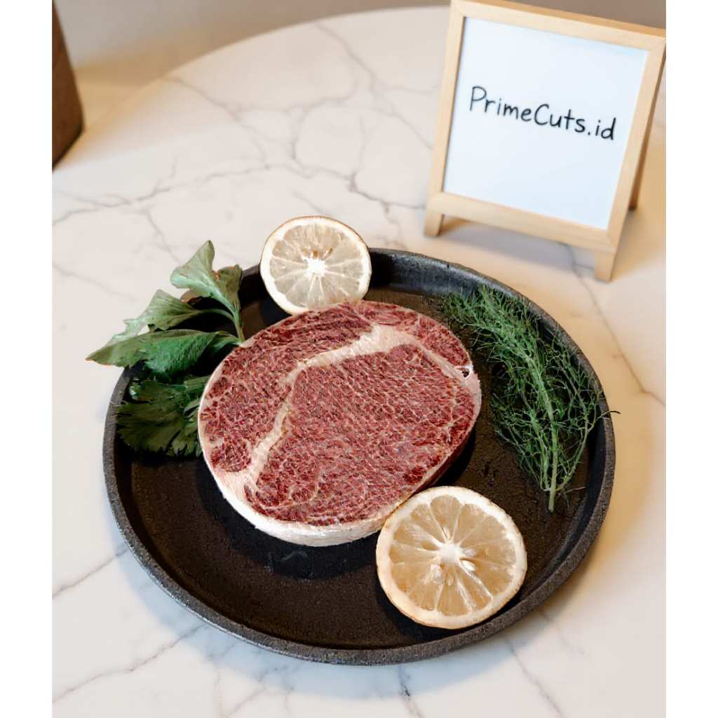 

PrimeCuts.id Beef Wagyu Rib Eye AUS MB4–5 – Daging Steak Halal Premium - 250 gr