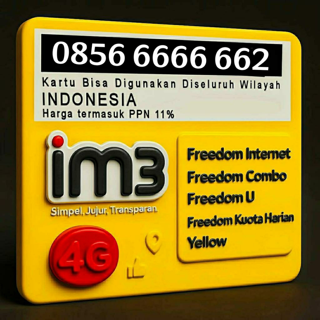 nomor cantik indosat sapta 11 digit