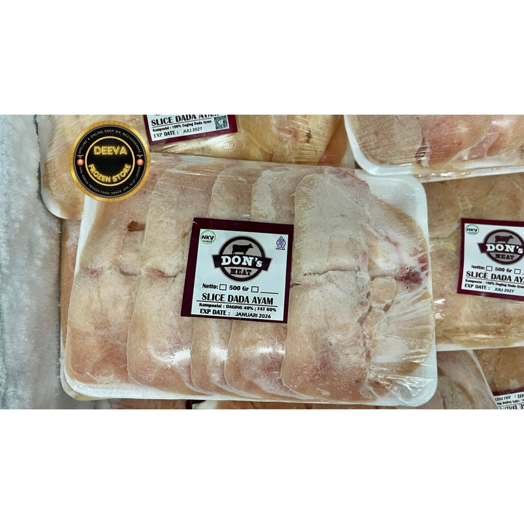 

Dons Dada Ayam Slice 500g