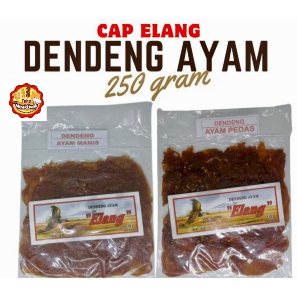 

dendeng ayam cap elang 250 gram