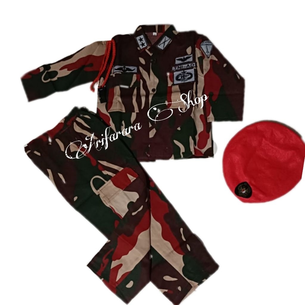 BAJU LORENG KOPASSUS ANAK