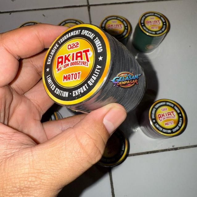GELASAN SENAR LAYANGAN MATOT AKIAT LEGENDARIS SIZE 0.22