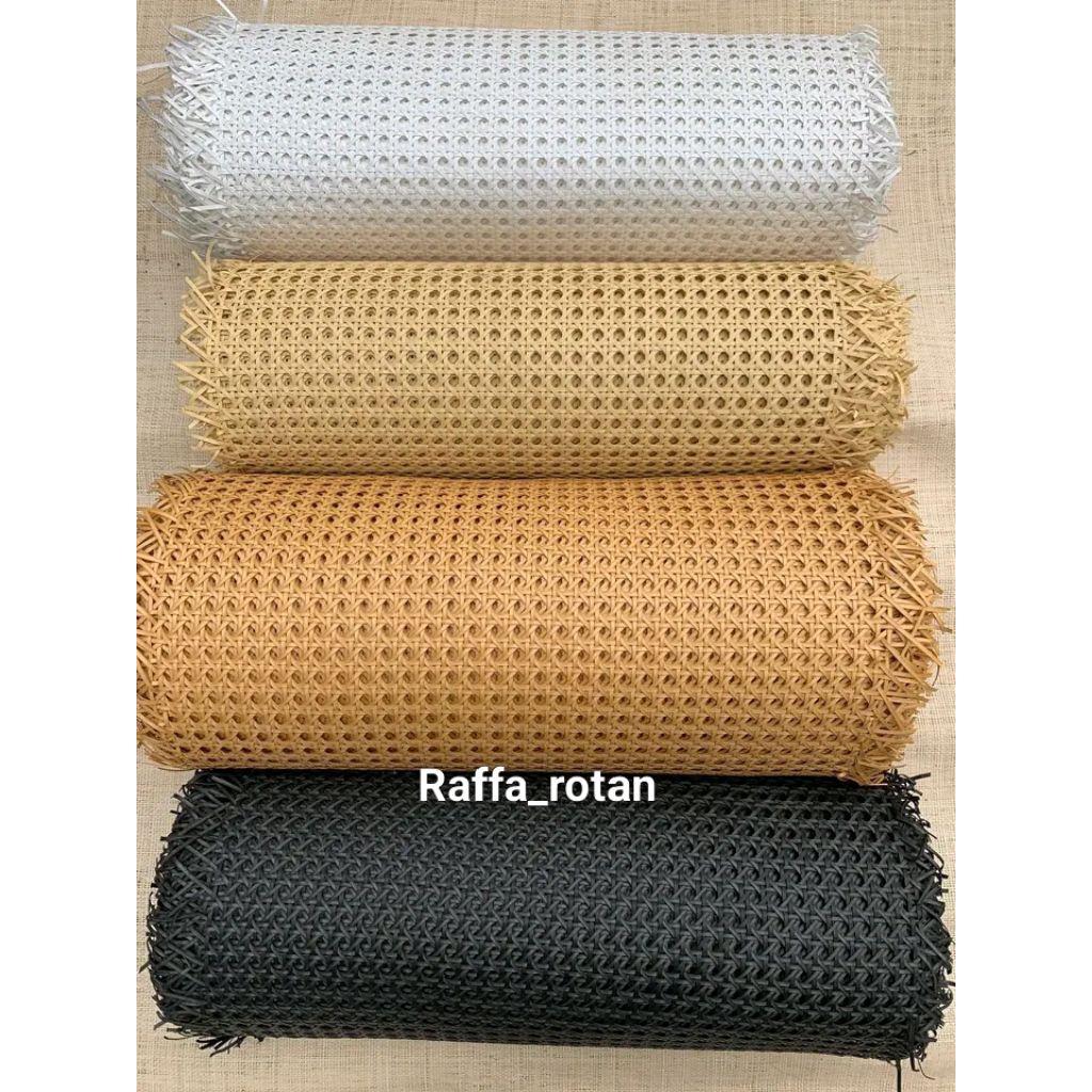 Anyaman Rotan Sintetis Berkualitas|Webbing Rotan Sintetis ORI Outdoor Lebar 60cm Panjang 15meter