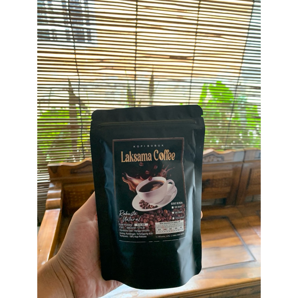 

Kopi bubuk robusta asli temanggung 100gr