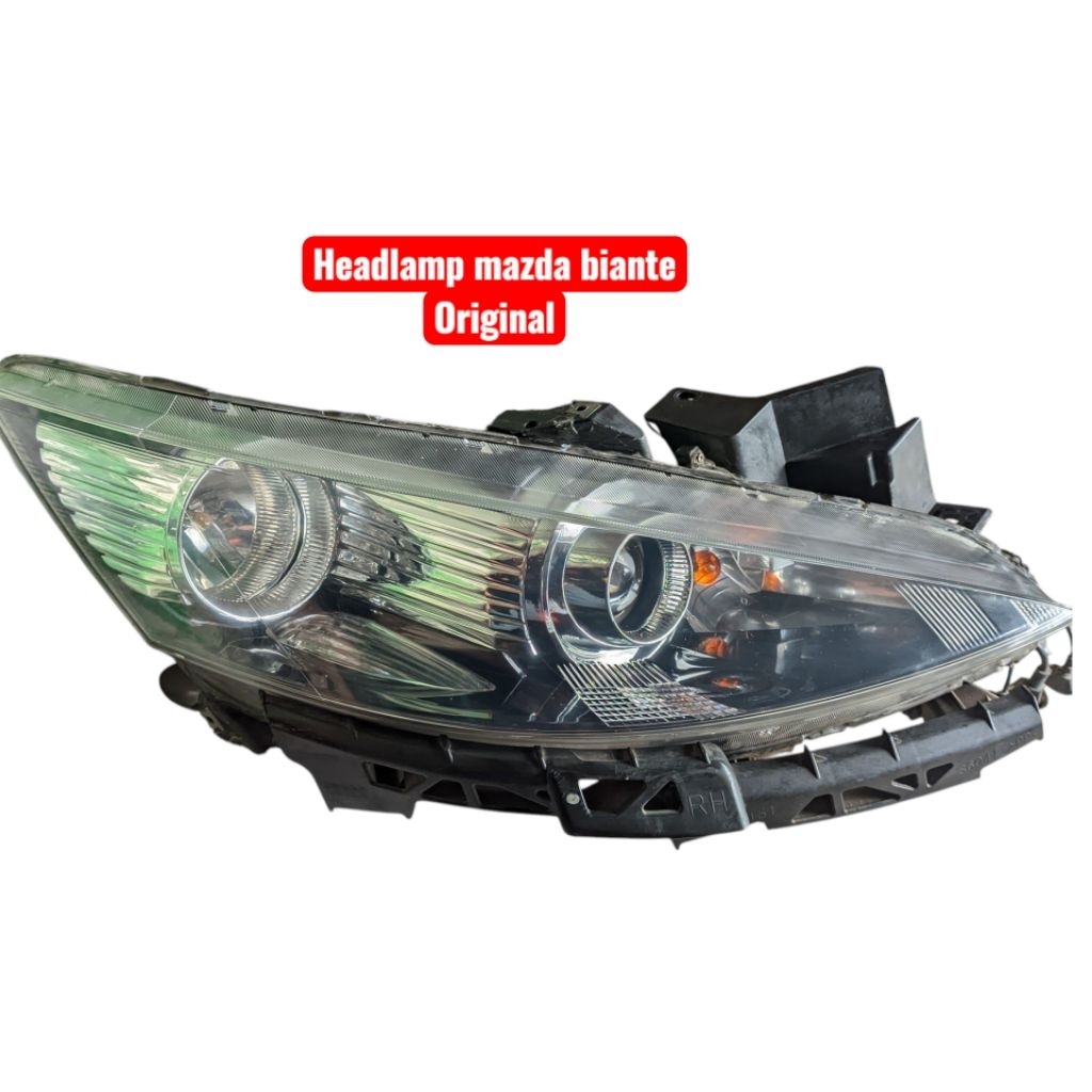headlamp lampu depan mazda biante