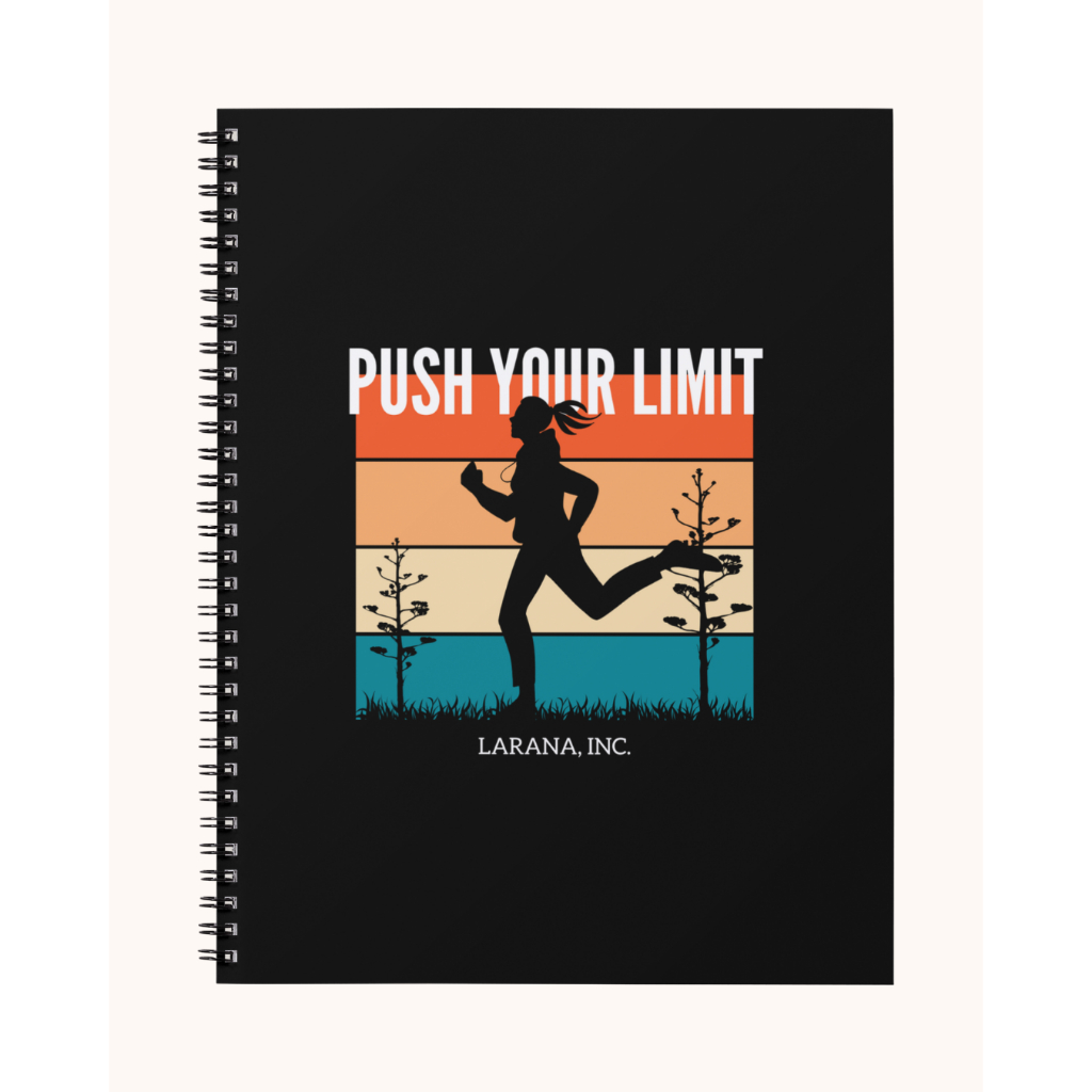 

Notebook Reflektif A5 Spiral – 50 Halaman Hitam Putih | HVS 80gsm & 100gsm – Push Your Limit